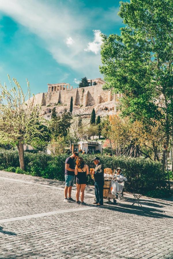 Athens Downtown Boho Apartment 1 Min From Metro Екстериор снимка